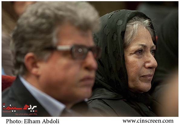 هنرمندان در مراسم بازگشایی خانه سینمای ایران