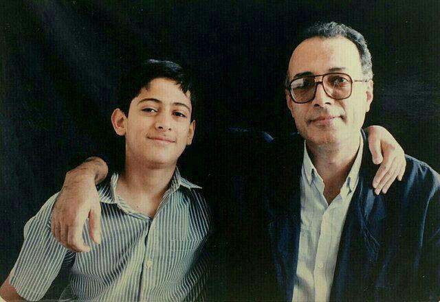 بهمن کیارستمی و پدرش در سال های دور