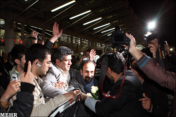 اصغر فرهادی پس از بازگشت به ایران