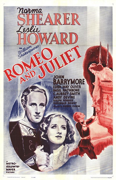 پوستر فیلم رومئو و ژولیت. اولین فیلمی که تهامی دوبله کرد