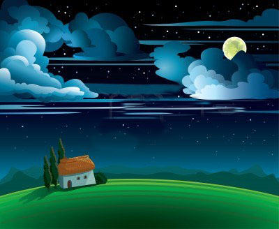 ماه شب چهارده