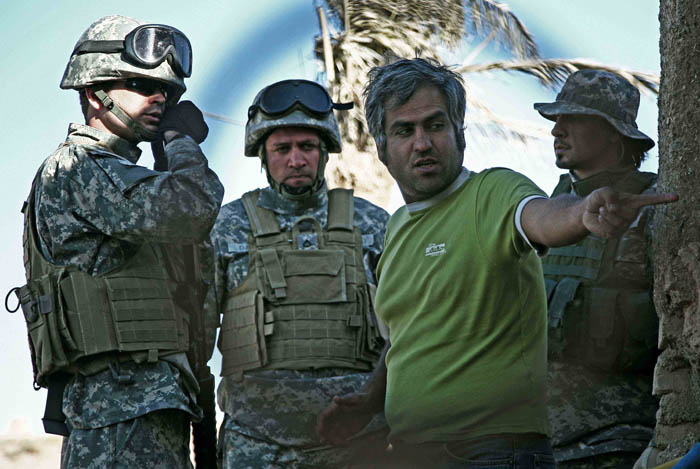 مهدی نادری سر صحنه بدرود بغداد