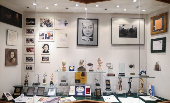 غرفه نیکی کریمی در موزه سینما