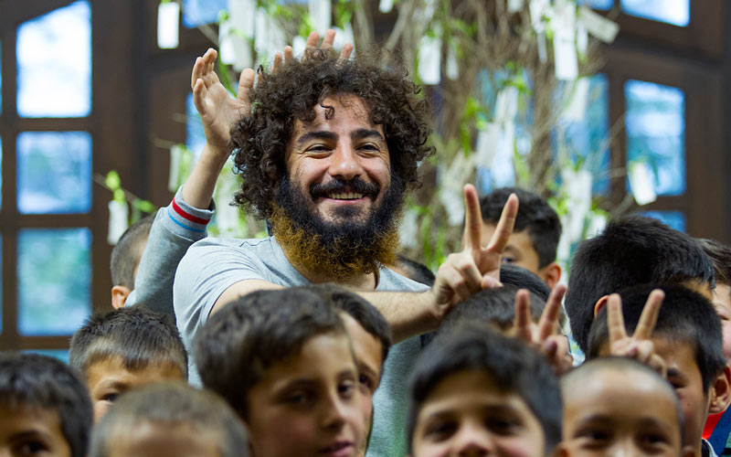 نوید محمدزاده در لانتوری