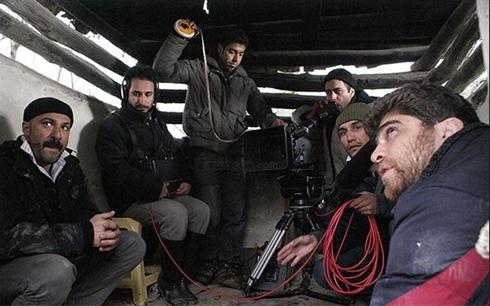 امیر ثقفی و عوامل فیلم مرگ کسب و کار من است