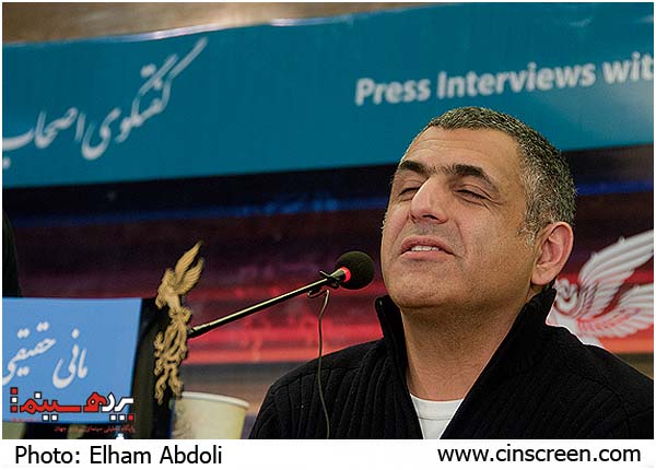 مانی حقیقی. عکس از الهام عبدلی. سایت پرده سینما