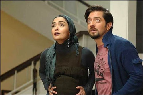 بهرام رادان و میترا حجار در آتش بس2