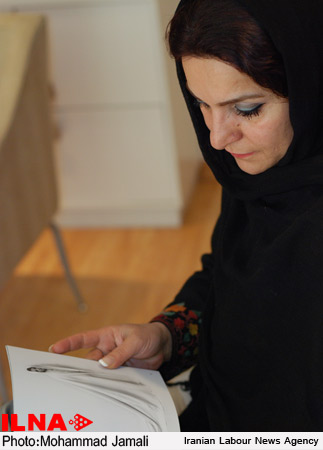 تهمینه میلانی. عکس از محمد جمالی (ایلنا)