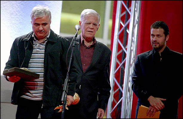 احمد رسول زاده در جشن خانه سینما