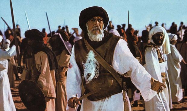 آنتونی کویین در فیلم محمدرسول الله ساخته مصطفی العقاد
