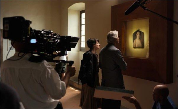 ژولیت بینوش و ویلیام شیمل سر صحنه رونوشت برابر اصل