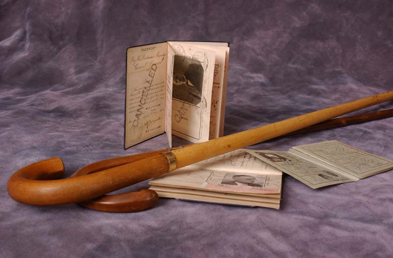 عصا و پاسپورت جیمز جویس که امروز در موزه نگهداری می شود. اما کمتر کسی از تأثیر او بر مهمترین فیلم های تاریخ سینما یاد می کند