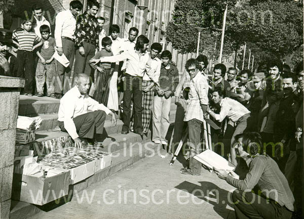 همان سالها، سر صحنه فیلمبرداری