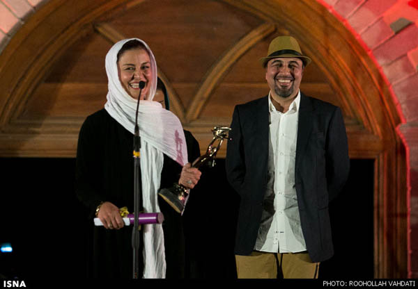 مریلا زارعی در هفدهمین جشن خانه سینمای  ایران