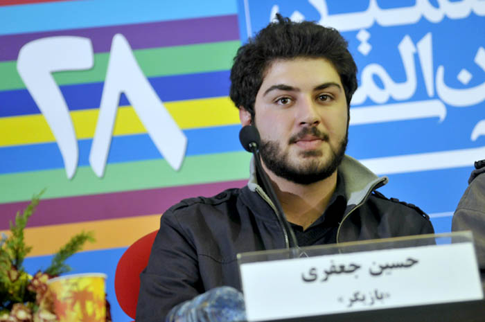 حسین جعفری. عکس از الهام عبدلی