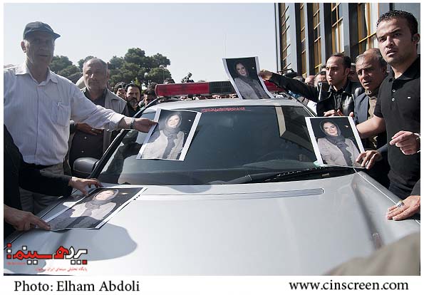 مراسم تشییع زنده یاد عسل بدیعی