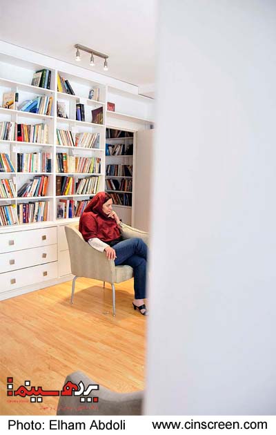 تهمینه میلانی. عکس از الهام عبدلی