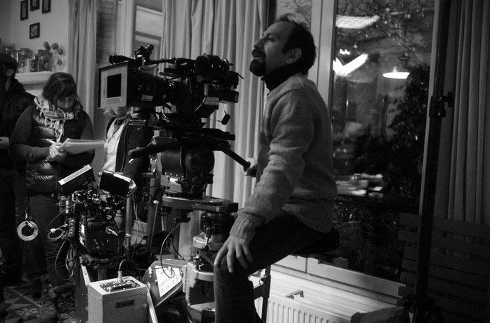 اصغر فرهادی سر صحنه فیلم گذشته