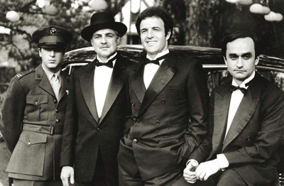 مارلون براندو در فیلم پدرخوانده