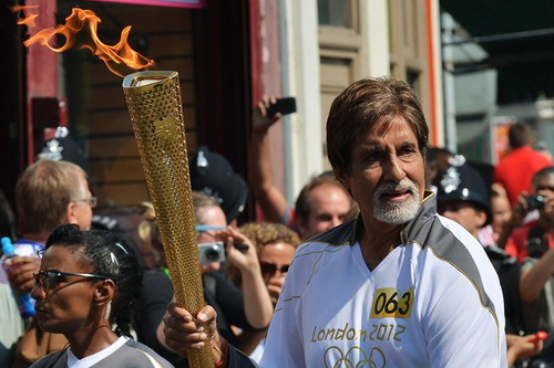 آمیتاب باچان در المپیک لندن