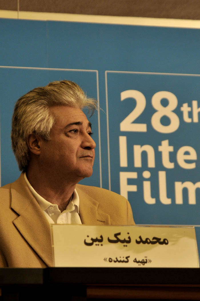 محمد نیک بین. تهیه کننده تسویه حساب. عکس از الهام عبدلی