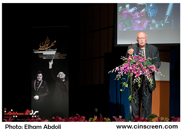 فرهاد فخرالدینی. عکس از الهام عبدلی. سایت پرده سینما