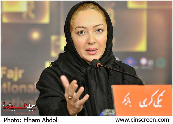 نیکی کریمی. عکس از الهام عبدلی