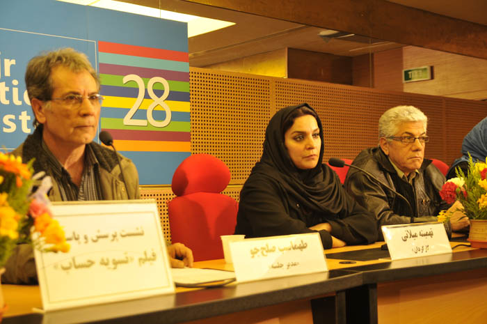 نشست رسانه ای فیلم تسویه حساب. عکس از الهام عبدلی