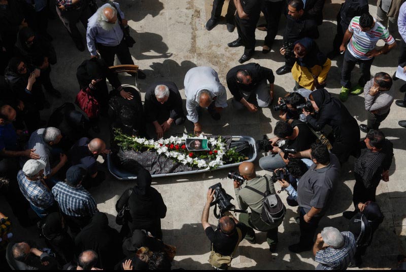 تشیع پیکر محمدرضا مقدسیان از خانه سینما