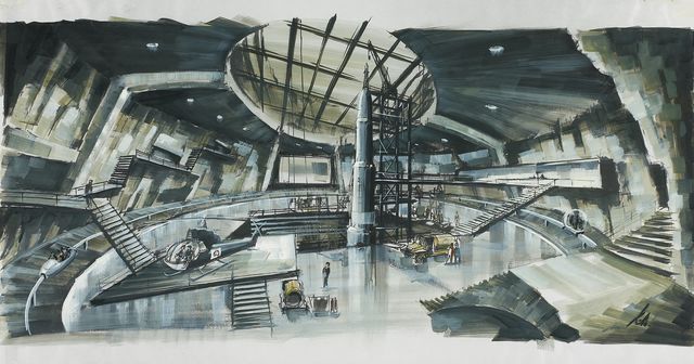 از طراحی های کن آدام در فیلم مون ریکر