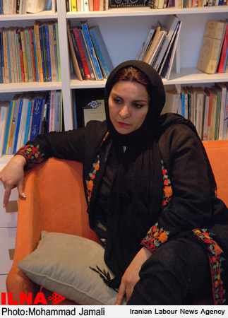 تهمینه میلانی. عکس از محمد جمالی (ایلنا)