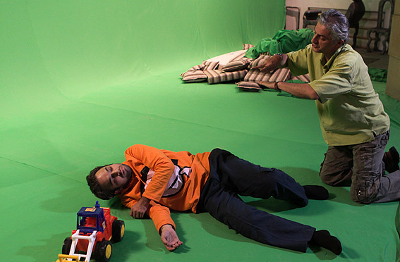 پشت صحنه فیلم نخودی. بهترین جلوه های ویژه در جشنواره بیست و هشتم به انتخاب سایت پرده سینما