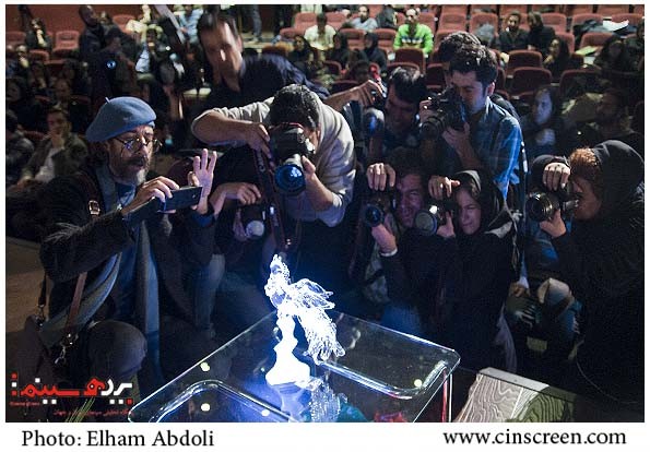 از سیمرغ حجمی جشنواره فیلم فجر رونمایی شد