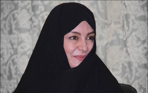 زیارت مریلا زارعی در حرم حضرت معصومه (س)